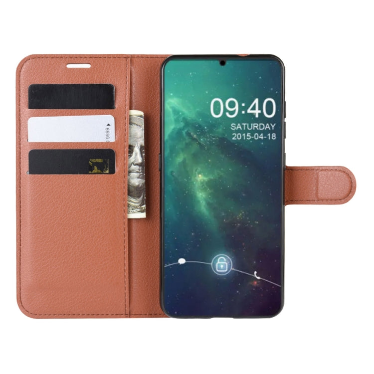 Litchi Texture Horizontal Flip Leather Case for Nokia 6.2, with Wallet & Holder & Card Slots