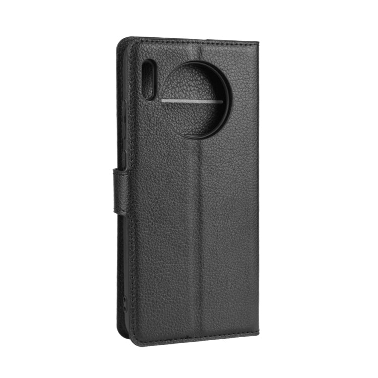 For Huawei Mate 30 Litchi Texture Horizontal Flip Leather Case with Wallet & Holder & Card Slots