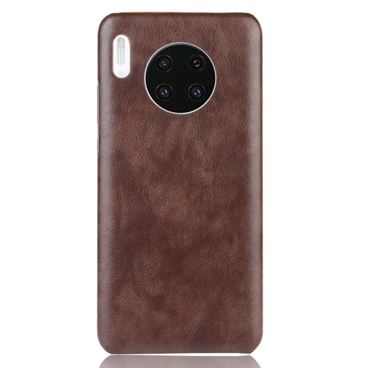 For Huawei Mate 30 Shockproof Litchi Texture PC + PU Case
