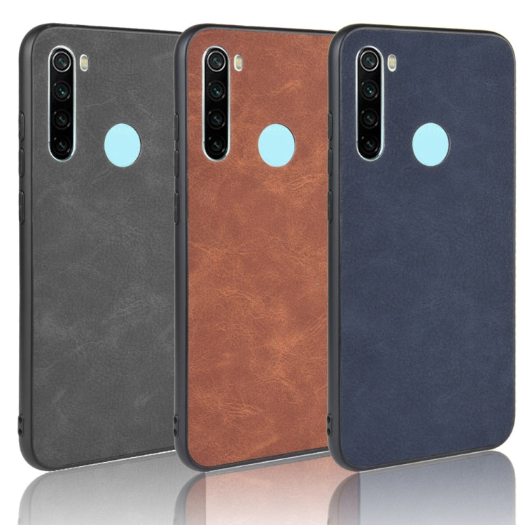 For Xiaomi Redmi Note 8 Shockproof Sheep Skin PC + PU + TPU Case