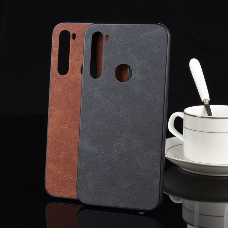 For Xiaomi Redmi Note 8 Shockproof Sheep Skin PC + PU + TPU Case