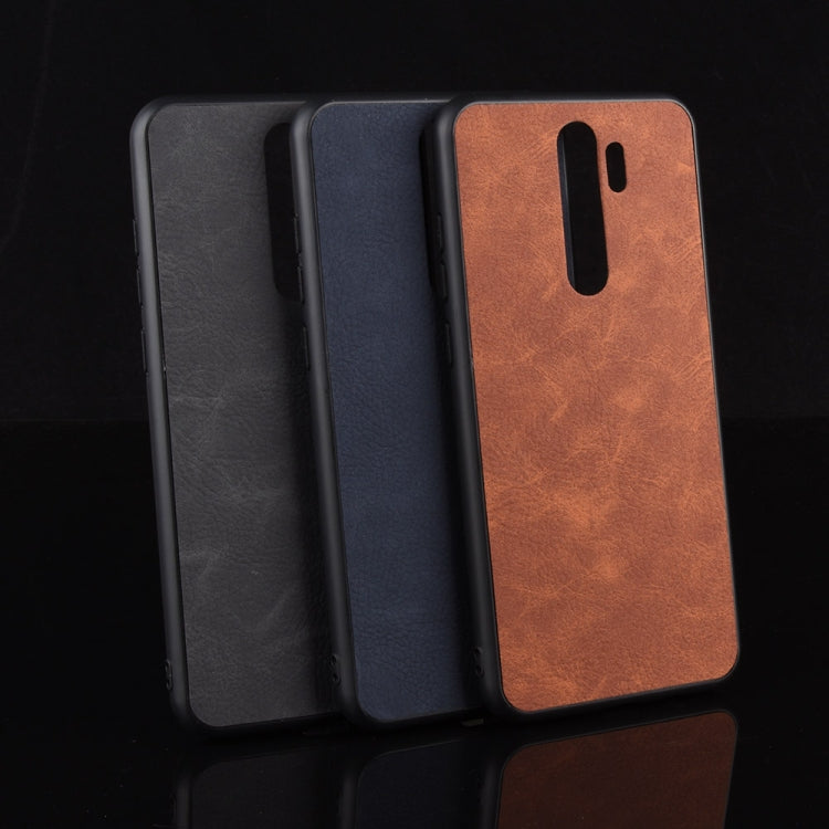 For Xiaomi Redmi Note 8 Pro Shockproof Sheep Skin PC + PU + TPU Case