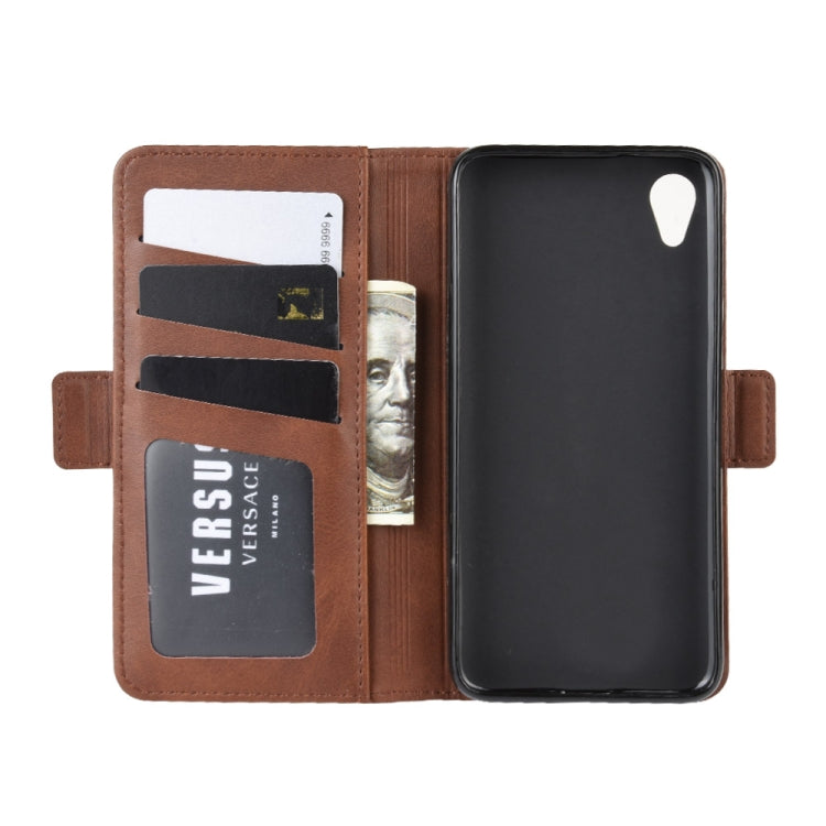 For Motorola Moto E6 Wallet Stand Leather Cell Phone Case with Wallet & Holder & Card Slots