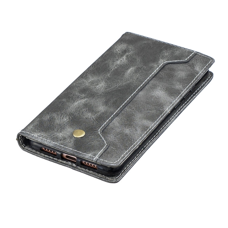 For Huawei P20 Copper Buckle Nappa Texture Horizontal Flip Leather Case , with Holder & Card Slots & Wallet