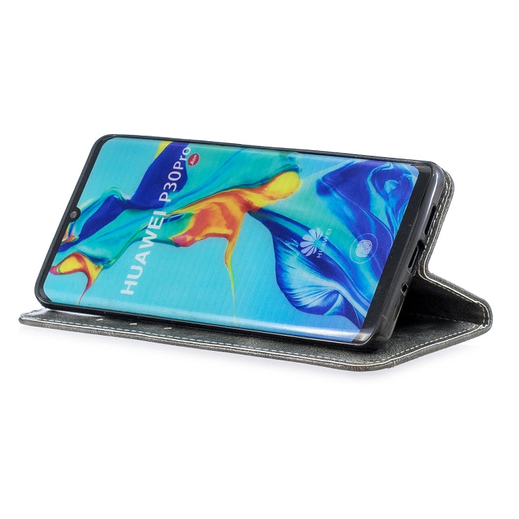 For Huawei P30 Pro Copper Buckle Nappa Texture Horizontal Flip Leather Case , with Holder & Card Slots & Wallet