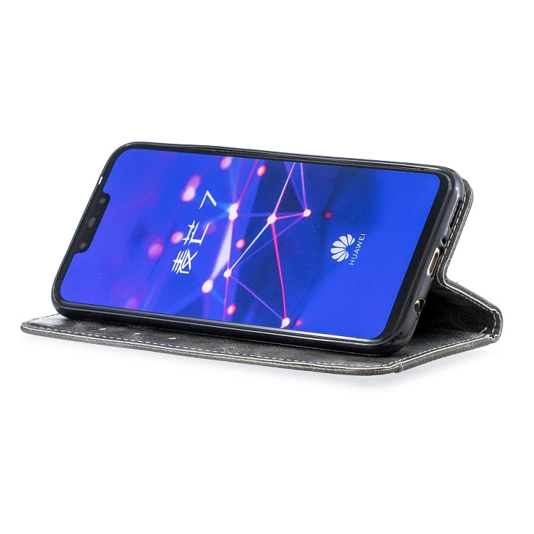 For Huawei Mate 20 Lite Copper Buckle Nappa Texture Horizontal Flip Leather Case , with Holder & Card Slots & Wallet