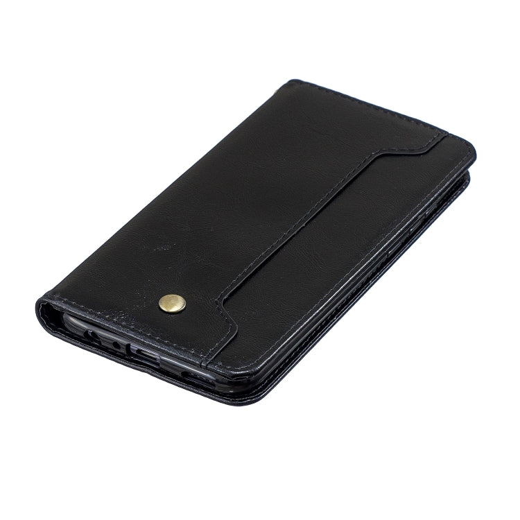 For Huawei Honor 10 Lite Copper Buckle Nappa Texture Horizontal Flip Leather Case , with Holder & Card Slots & Wallet