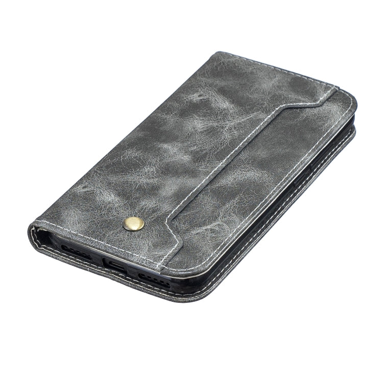 For Xiaomi Redmi 6 Pro Copper Buckle Nappa Texture Horizontal Flip Leather Case, with Holder & Card Slots & Wallet