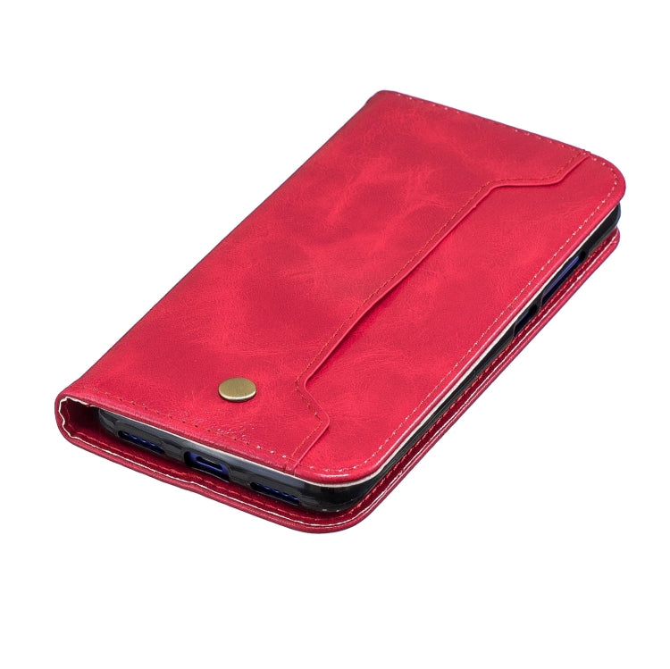 For Xiaomi Redmi 7A Copper Buckle Nappa Texture Horizontal Flip Leather Case, with Holder & Card Slots & Wallet