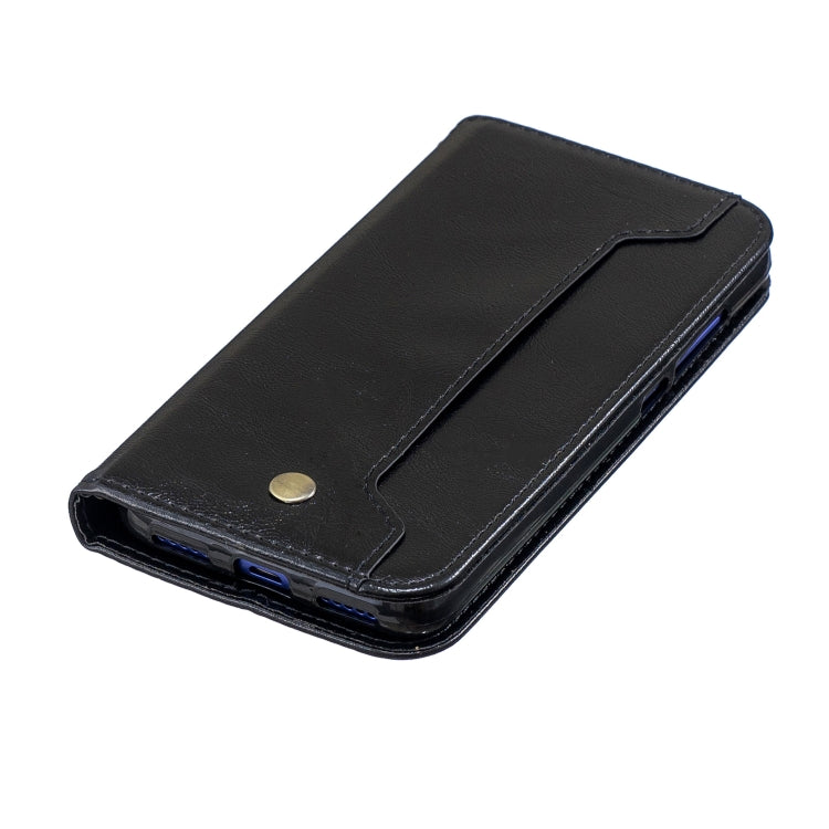 For Xiaomi Redmi 7A Copper Buckle Nappa Texture Horizontal Flip Leather Case, with Holder & Card Slots & Wallet