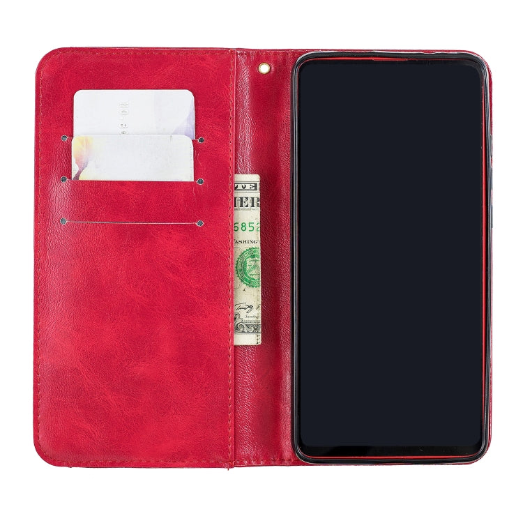 For Xiaomi Redmi K20 Copper Buckle Nappa Texture Horizontal Flip Leather Case, with Holder & Card Slots & Wallet