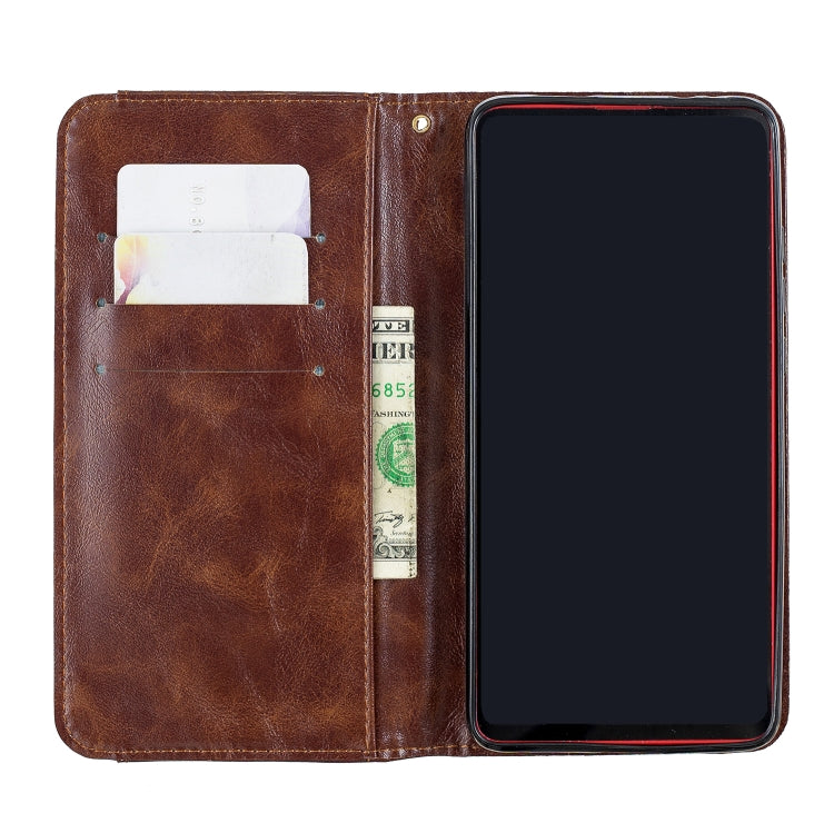 For Xiaomi Redmi K20 Copper Buckle Nappa Texture Horizontal Flip Leather Case, with Holder & Card Slots & Wallet