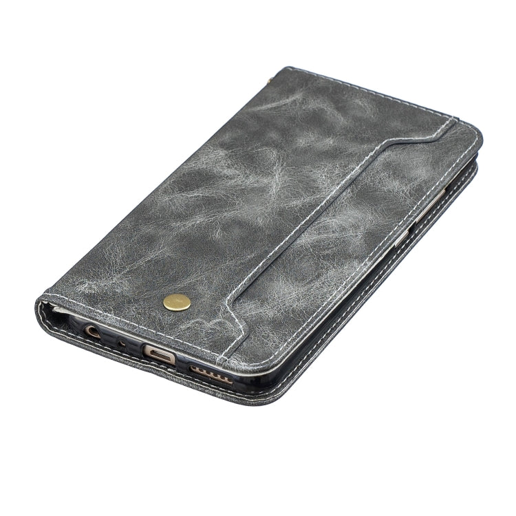 For Xiaomi Redmi Note5 Copper Buckle Nappa Texture Horizontal Flip Leather Case, with Holder & Card Slots & Wallet