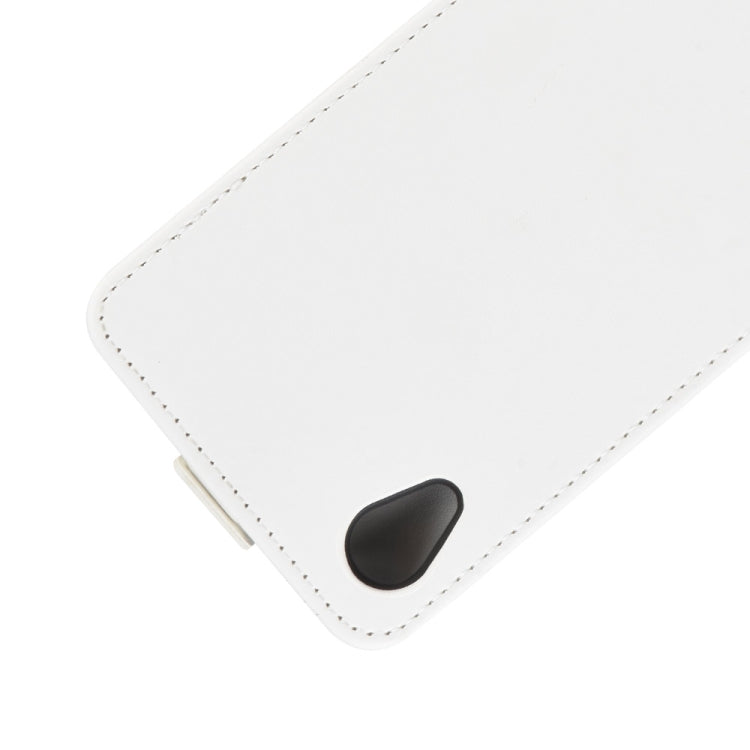 For Motorola Moto E6 Crazy Horse Vertical Flip Leather Protective Case