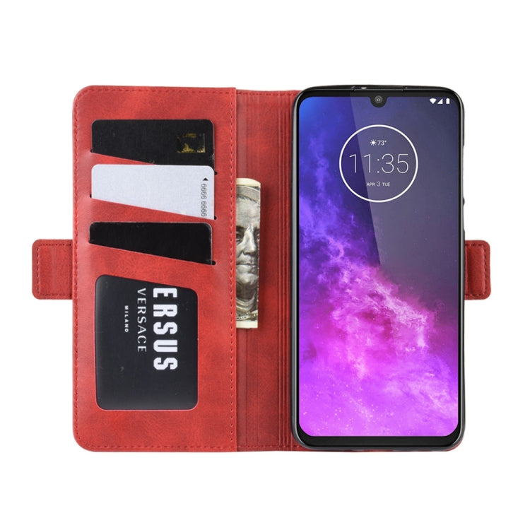 For Motorola One Zoom Wallet Stand Leather Cell Phone Case with Wallet & Holder & Card Slots