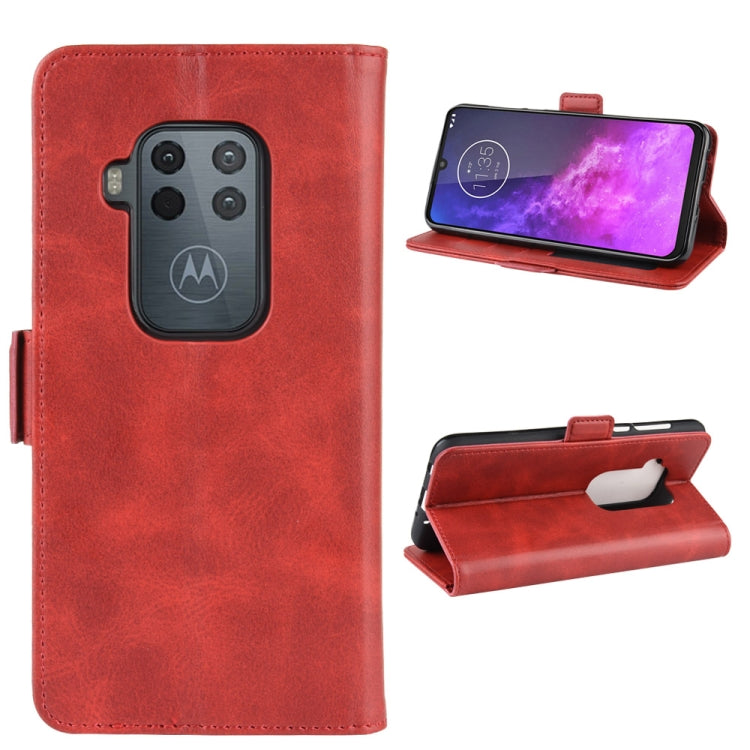 For Motorola One Zoom Wallet Stand Leather Cell Phone Case with Wallet & Holder & Card Slots