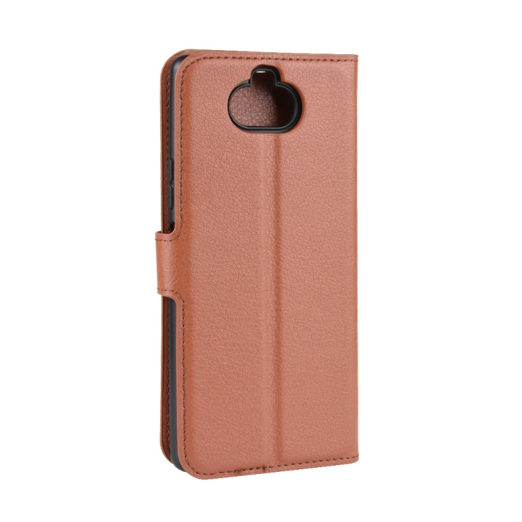 For SONY Xperia 20 Litchi Texture Horizontal Flip Leather Case with Wallet & Holder & Card Slots