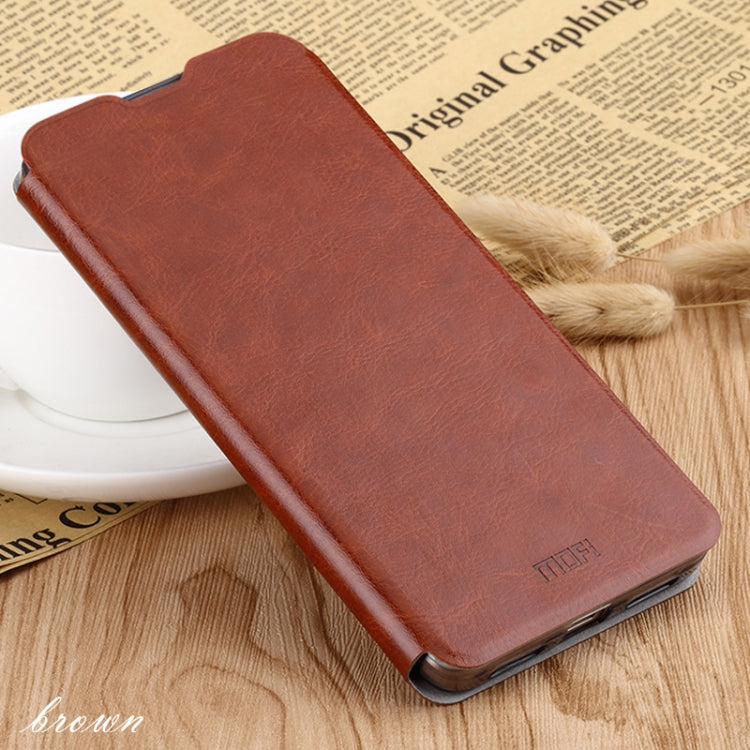 For Huawei P30 MOFI Rui Series Classical Leather Flip Leather Case With Bracket Embedded Steel Plate All-inclusive