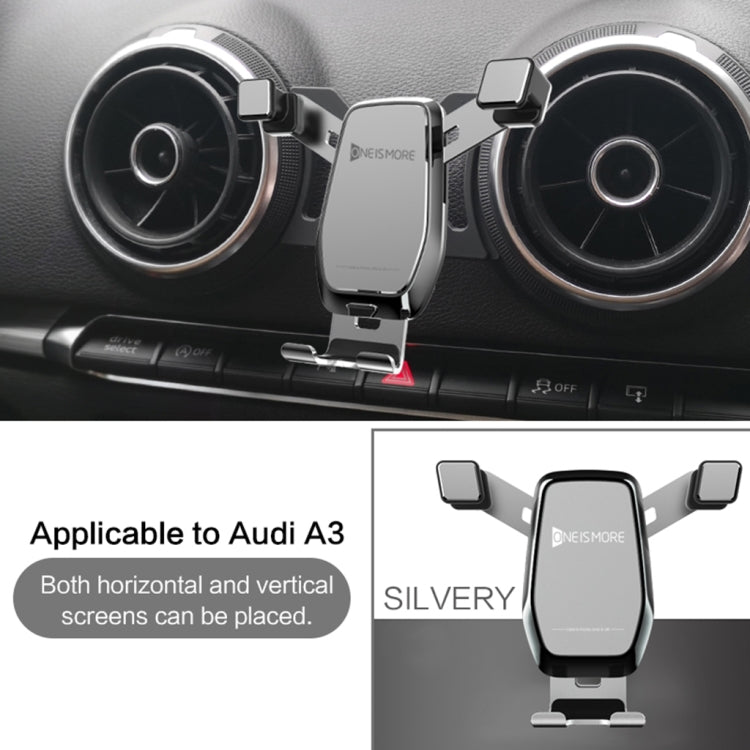 Horizontal And Vertical Screen Is Suitable For Audi A3/S3 Special Car Autlet Self-Gravity Mobile Phone Support