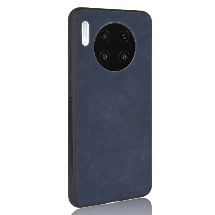 For Huawei Mate 30 Shockproof Sheep Skin PC + PU + TPU Case(Blue)
