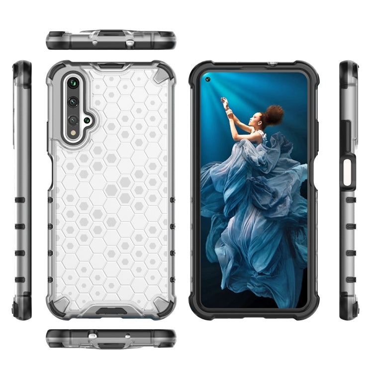 For Huawei Honor 20 Shockproof Honeycomb PC + TPU Case