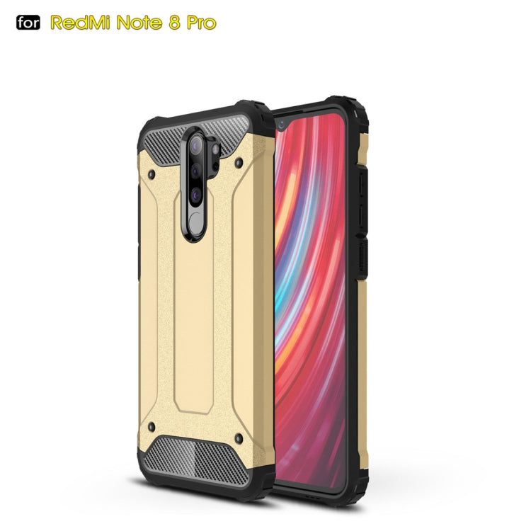 For Xiaomi Redmi Note 8 Pro Magic Armor TPU + PC Combination Case