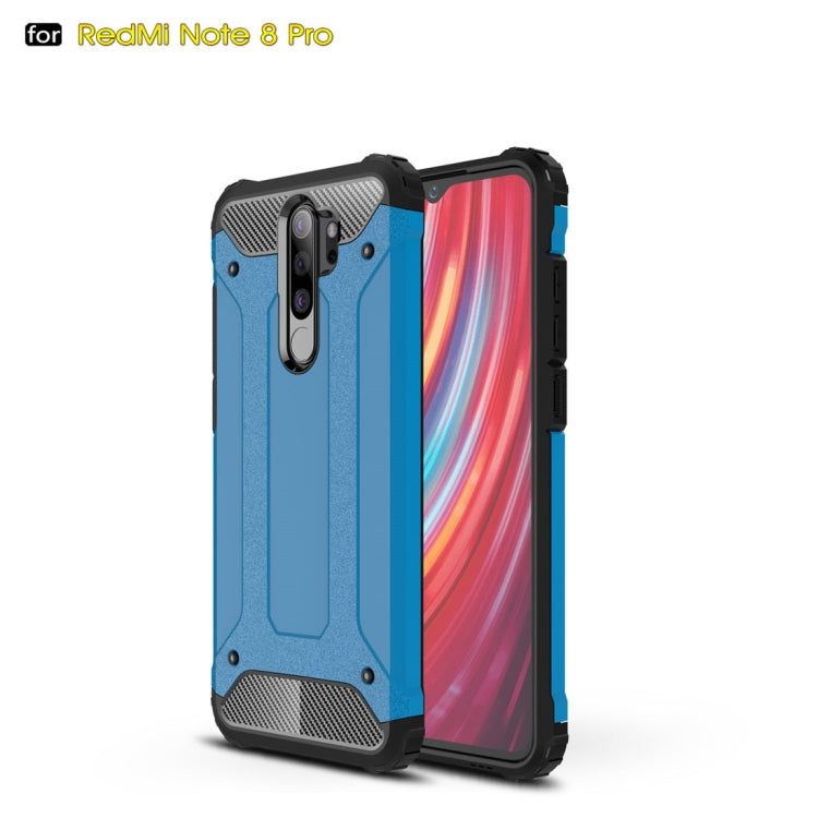 For Xiaomi Redmi Note 8 Pro Magic Armor TPU + PC Combination Case