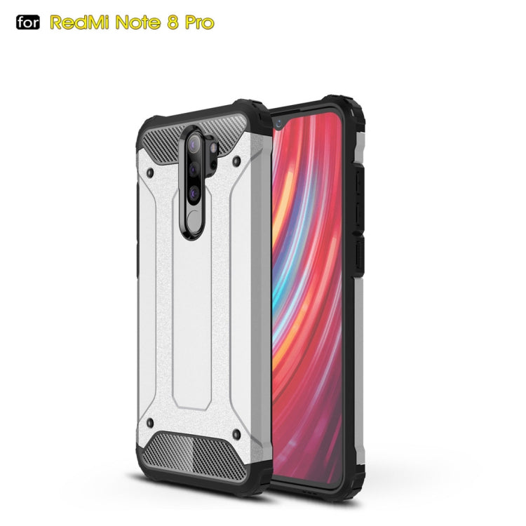 For Xiaomi Redmi Note 8 Pro Magic Armor TPU + PC Combination Case