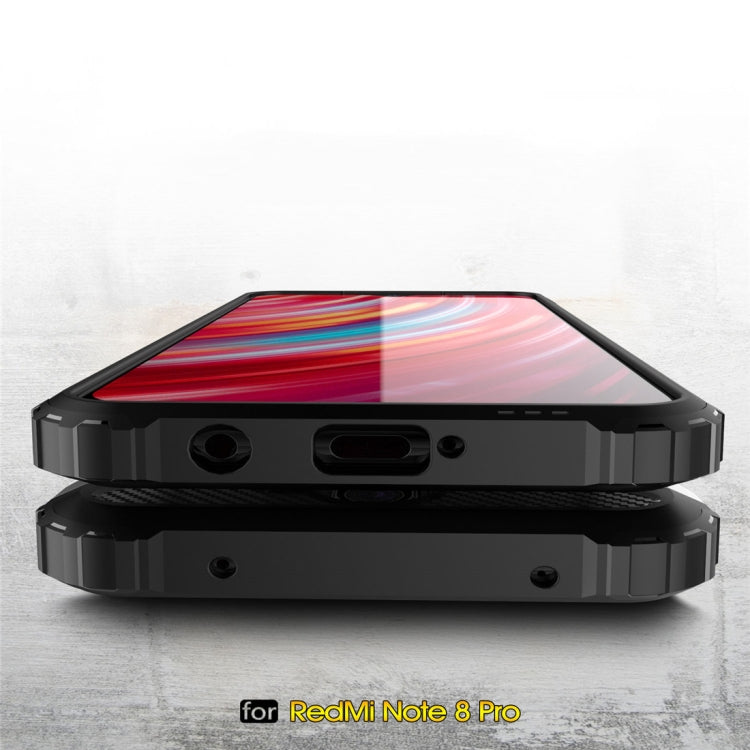 For Xiaomi Redmi Note 8 Pro Magic Armor TPU + PC Combination Case