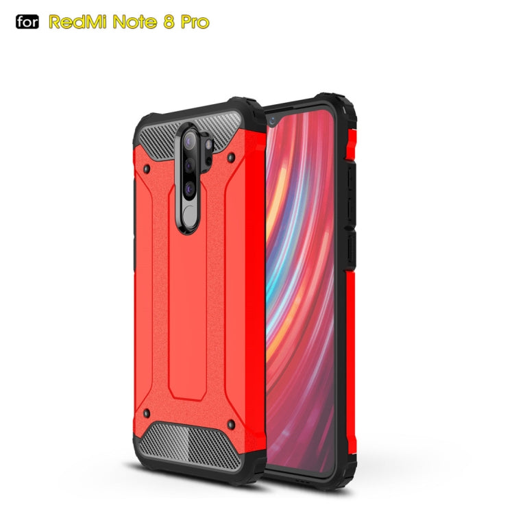 For Xiaomi Redmi Note 8 Pro Magic Armor TPU + PC Combination Case