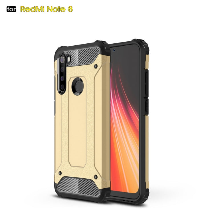 For Xiaomi Redmi Note 8 Magic Armor TPU + PC Combination Case