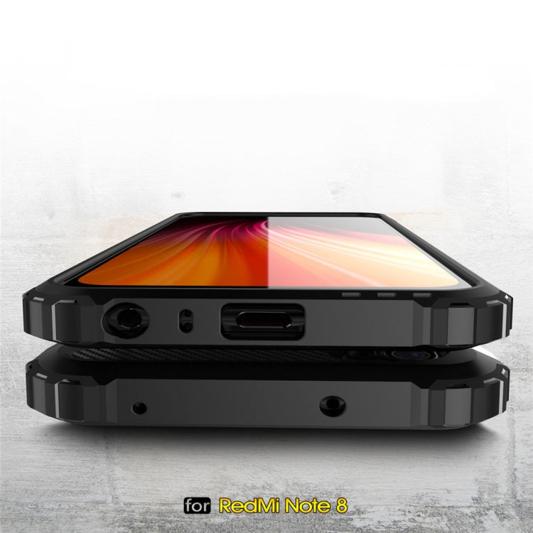 For Xiaomi Redmi Note 8 Magic Armor TPU + PC Combination Case