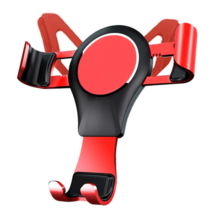 Applicable for Audi A1/S1 Vehicle-Mounted Mobile Phone Bracket Air Outlet Suction Cup Self-Gravity Model(Red)