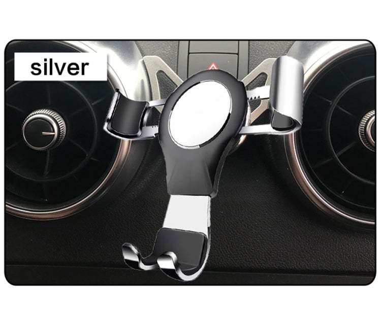 Applicable for Audi A1/S1 Vehicle-Mounted Mobile Phone Bracket Air Outlet Suction Cup Self-Gravity Model(Red)