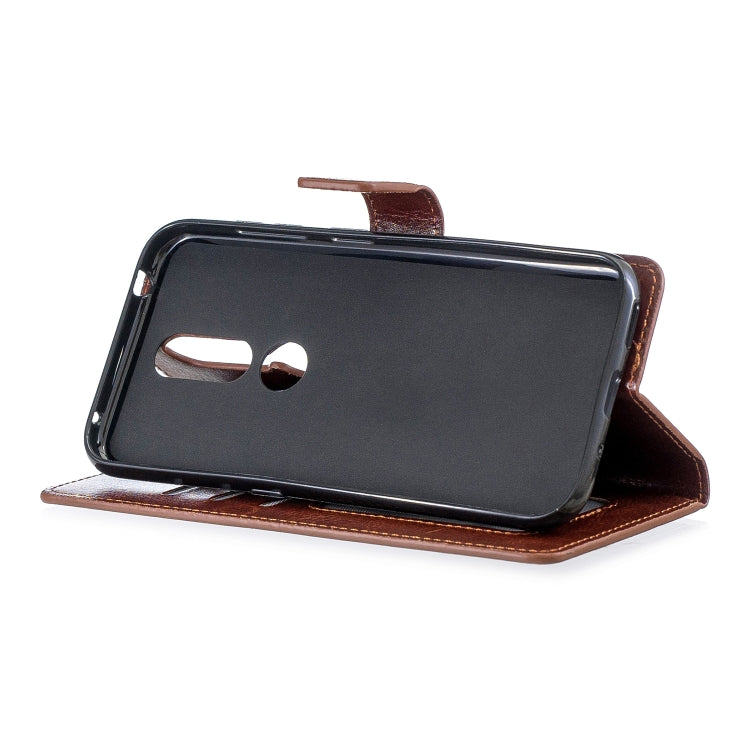 For Nokia 4.2 Crazy Horse Texture Horizontal Flip Leather Case with Holder & Card Slots & Wallet & Photo Frame