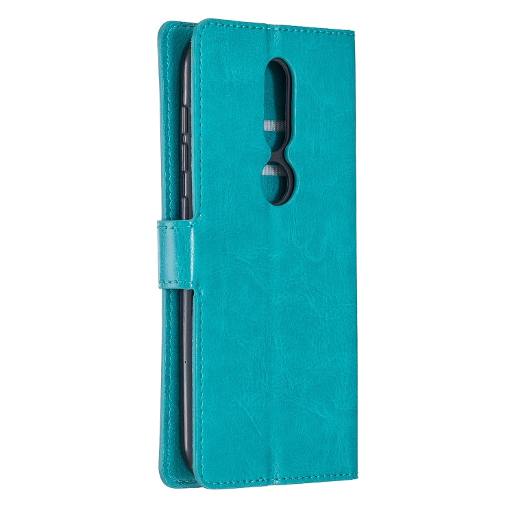 For Nokia 4.2 Crazy Horse Texture Horizontal Flip Leather Case with Holder & Card Slots & Wallet & Photo Frame