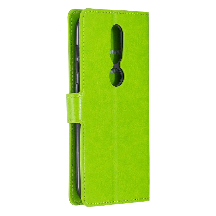 For Nokia 4.2 Crazy Horse Texture Horizontal Flip Leather Case with Holder & Card Slots & Wallet & Photo Frame