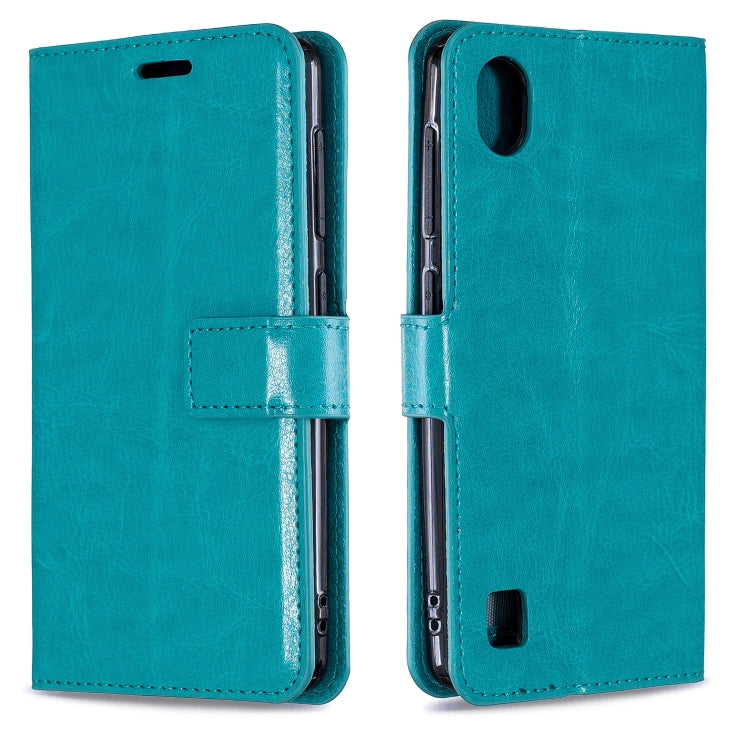 For ZTE Blade A5 2019 Crazy Horse Texture Horizontal Flip Leather Case with Holder & Card Slots & Wallet & Photo Frame