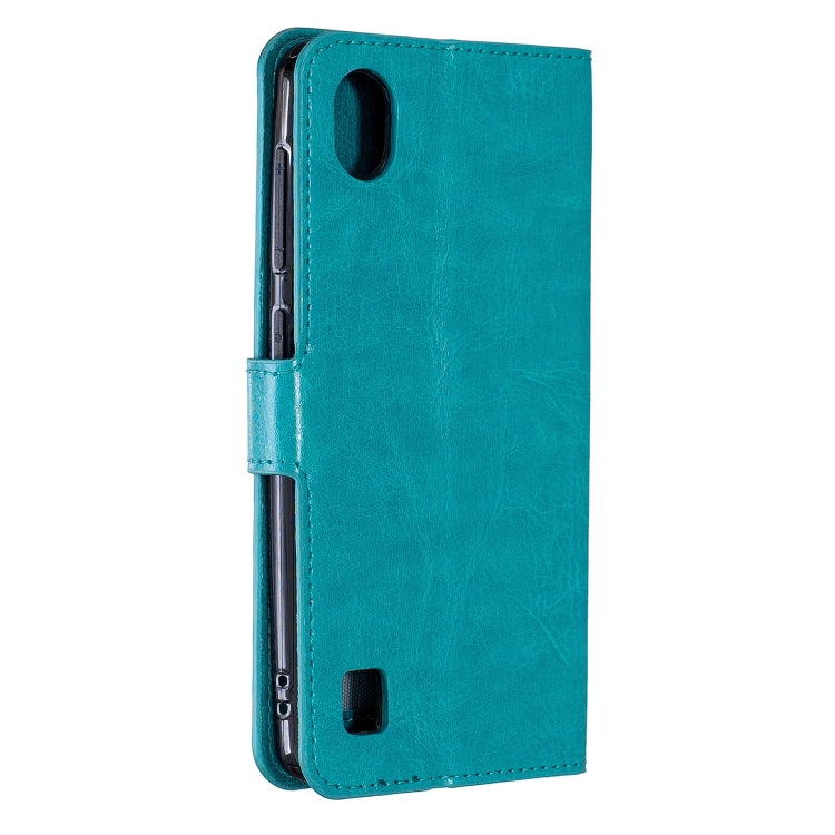For ZTE Blade A5 2019 Crazy Horse Texture Horizontal Flip Leather Case with Holder & Card Slots & Wallet & Photo Frame