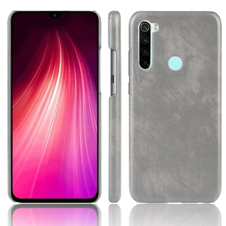 For Xiaomi Redmi Note 8 Shockproof Litchi Texture PC + PU Case