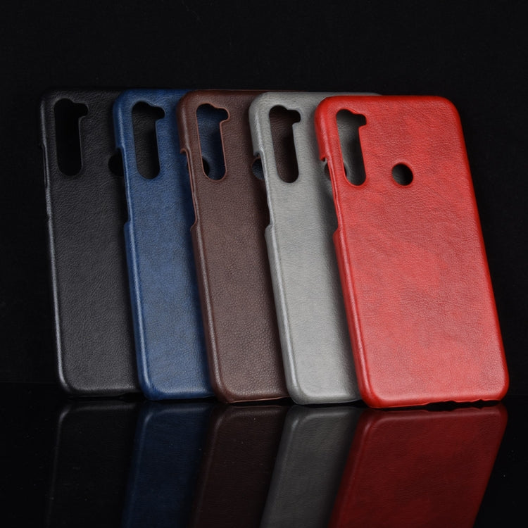 For Xiaomi Redmi Note 8 Shockproof Litchi Texture PC + PU Case