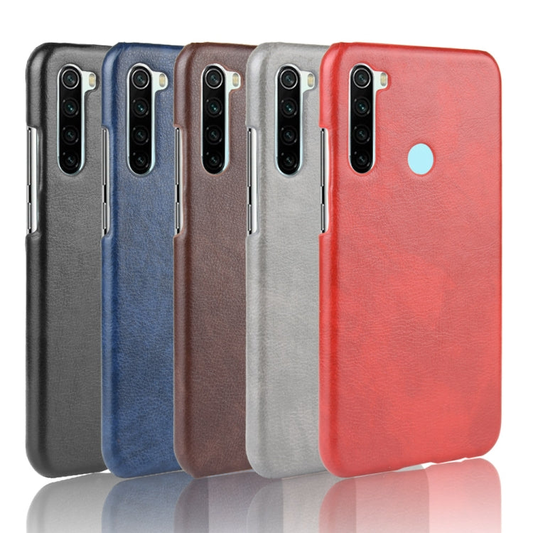 For Xiaomi Redmi Note 8 Shockproof Litchi Texture PC + PU Case