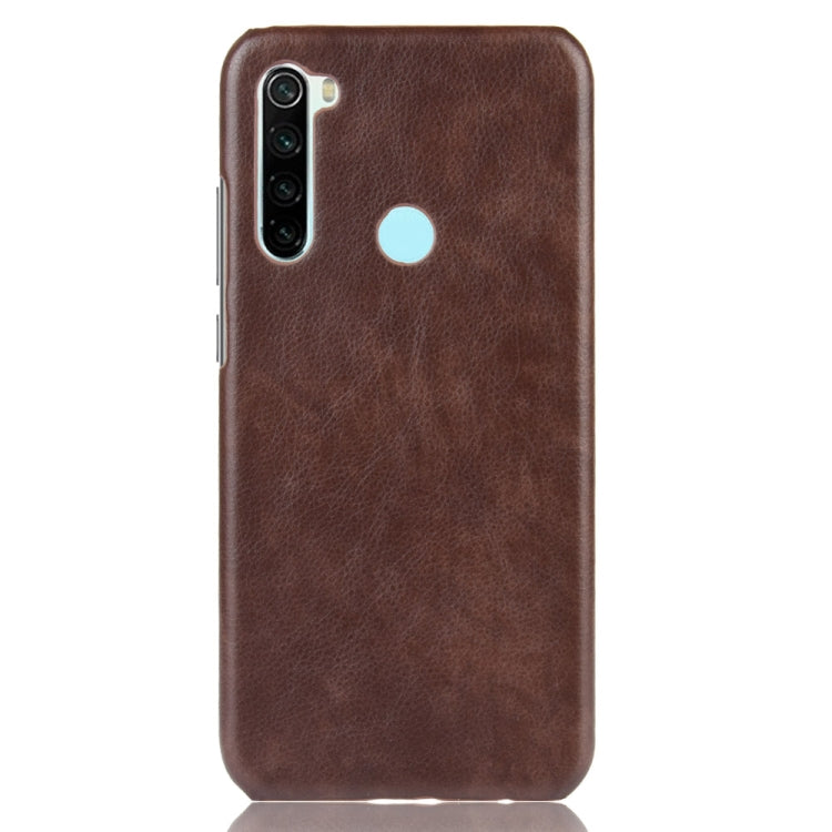 For Xiaomi Redmi Note 8 Shockproof Litchi Texture PC + PU Case