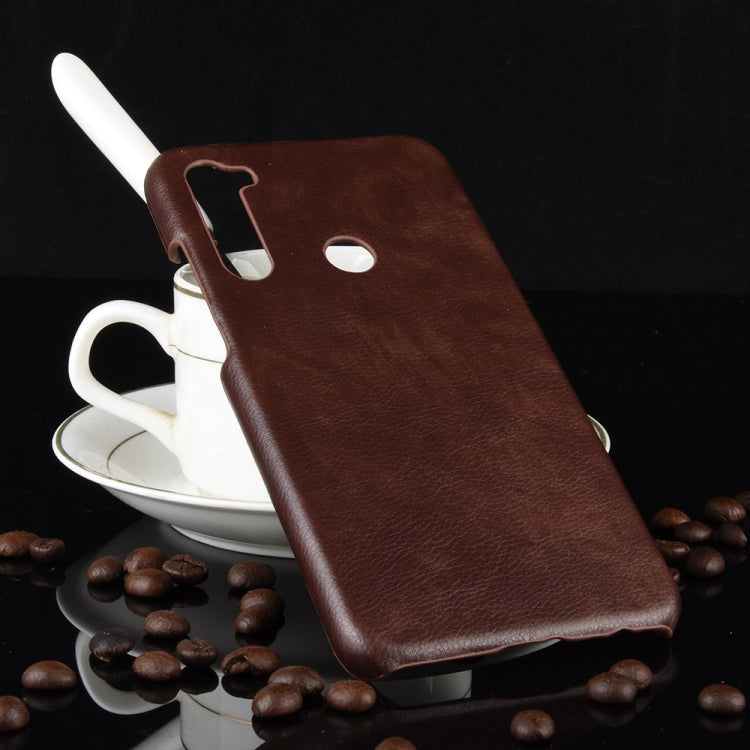 For Xiaomi Redmi Note 8 Shockproof Litchi Texture PC + PU Case