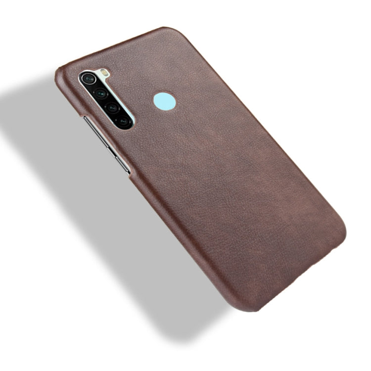 For Xiaomi Redmi Note 8 Shockproof Litchi Texture PC + PU Case
