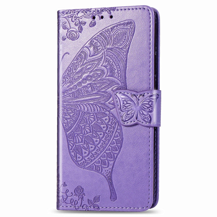 For Huawei Mate 30 Pro Butterfly Love Flower Embossed Horizontal Flip Leather Case with Bracket / Card Slot / Wallet / Lanyard