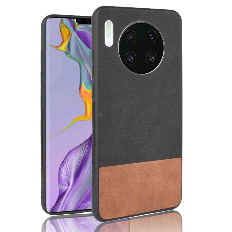 For Huawei Mate 30 Shockproof Color Matching Denim PC + PU + TPU Protective Case