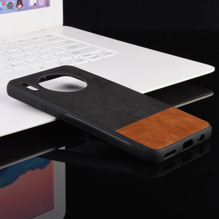 For Huawei Mate 30 Shockproof Color Matching Denim PC + PU + TPU Protective Case
