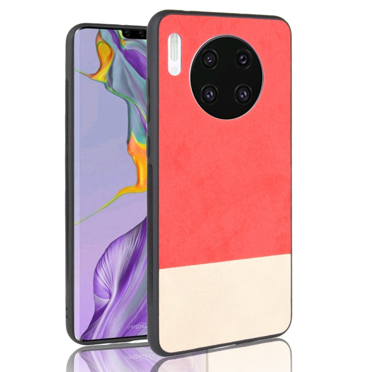 For Huawei Mate 30 Shockproof Color Matching Denim PC + PU + TPU Protective Case