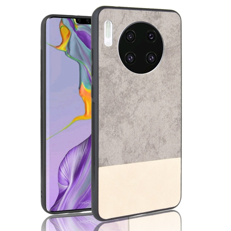 For Huawei Mate 30 Shockproof Color Matching Denim PC + PU + TPU Protective Case